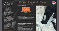 Desktop Screenshot of luxxaofficialwebsite.fr
